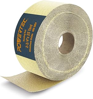 POWERTEC 4RA1140 2-34-Inch PSA Sanding Roll,...,
