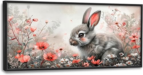 Miniatura 155 de Arte abstracto de pared grande enmarcado para decoración de pared para sala de estar, imágenes abstractas de gran tamaño, pintura moderna extra