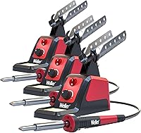 Vista 9 de Weller Estación de soldador de hierro con agarre de potencia de vataje variable de 20 a 80 vatios WLSK8012A