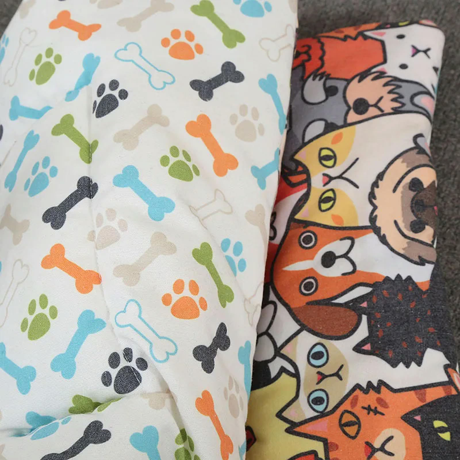 MdybF Letto per Cani Quattro Stagioni Universale Pet Sleeping Mat Cartoon Kennel Gatto Dog Mat Traspirante Gatto Litter Gatto Mat Pet Forniture