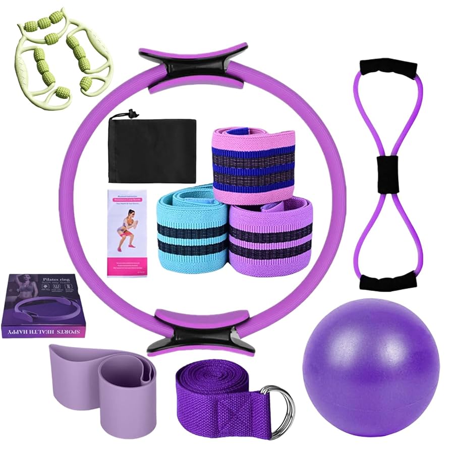 H*♡様 BetterMe Pilates Essential Kit & Ba Pilates Essential Kit (Color: Raspberry Pink) | BetterMe Store