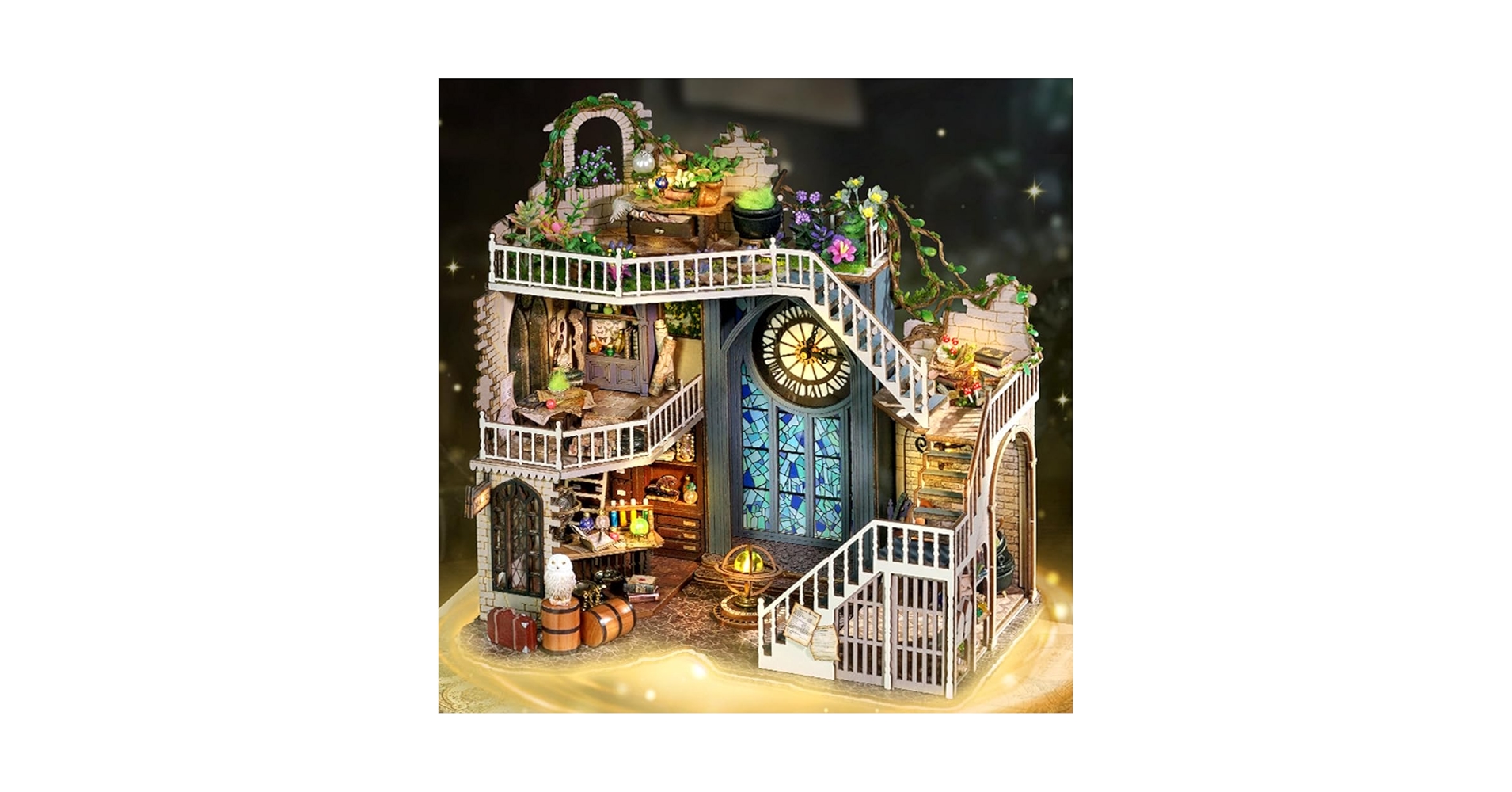 Amazon.co.jp: CPOWACE DIY ドールハウス 魔法屋/Magic house 手作り