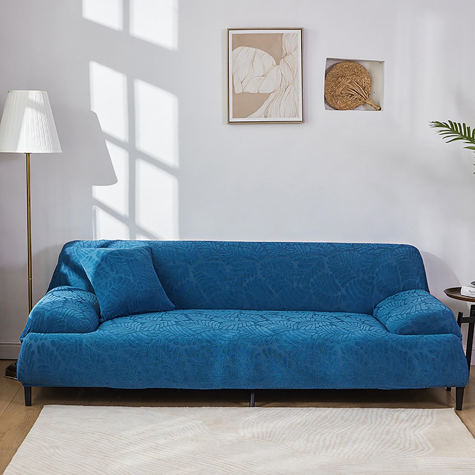 Fundas de sofa elasticas universales que protegen contra manchas y lavables a maquina