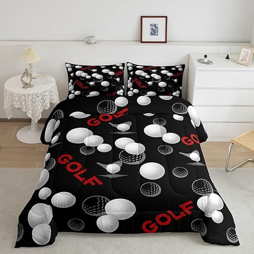 Miniatura 11 de Castle Fairy Juego de edredón de hongos, tamaño matrimonial, juego de ropa de cama de 3 piezas para decoración de habitación de niños y niñas, juego