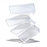 Heavy-Duty Furniture Levelers & Shims for Uneven Floors - Plastic Leveling Wedges High Load Capacity for Tables, Chairs, Washers & Toilets(Clear 4 Pack)
