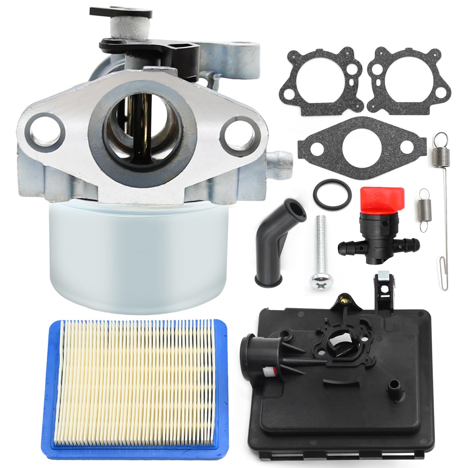 JUUDDENPARTS 799866 Carburetor Kit, Replacement for Toro 20066 20067 20068 20090 20090C 675EX 725EX Replacement for Troy Bilt TB230 TB210 12A-A25U711 Lawn Mower, Replace 795259