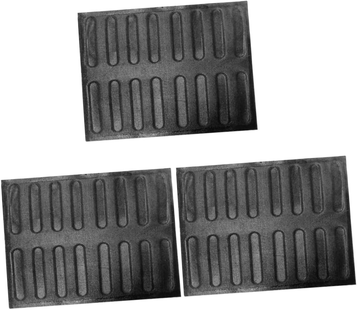 3pcs Multi Function Baking Pan for French Bread Nonstick Oven Safe Mold Cavity Design for Easy Demolding for Home Baking and present Giving