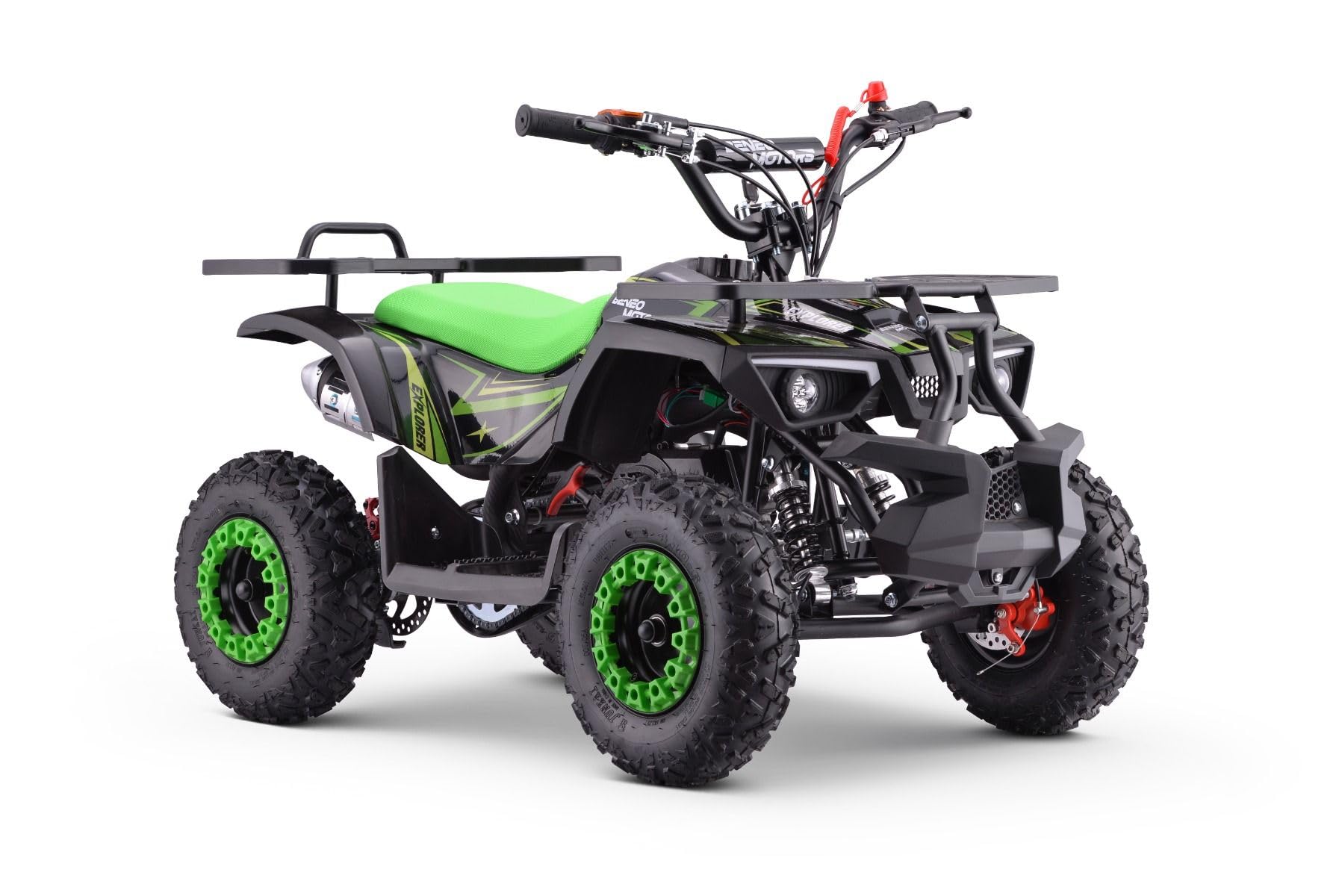 ATV - Mini Quad per bambini Beneo Motors Explorer verde - 50cc