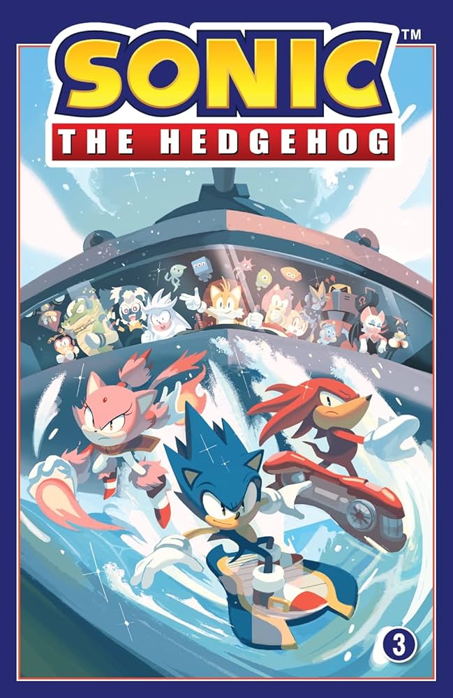 ソニック・ザ・ヘッジホッグ　エンジェルアイランド奪還戦！　漫画　セガストア限定版 ソニック・ザ・ヘッジホッグ（3） エンジェルアイランド奪還戦