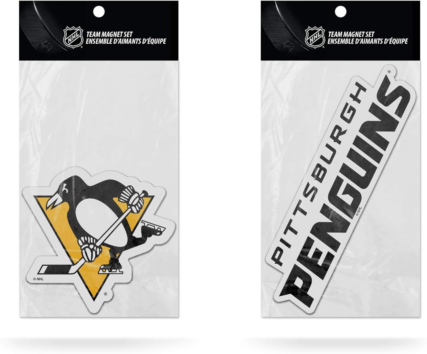 NHL Tampa Bay Lightning 2-Pack Die Cut Team Logo Magnet Set : Sports & Outdoors