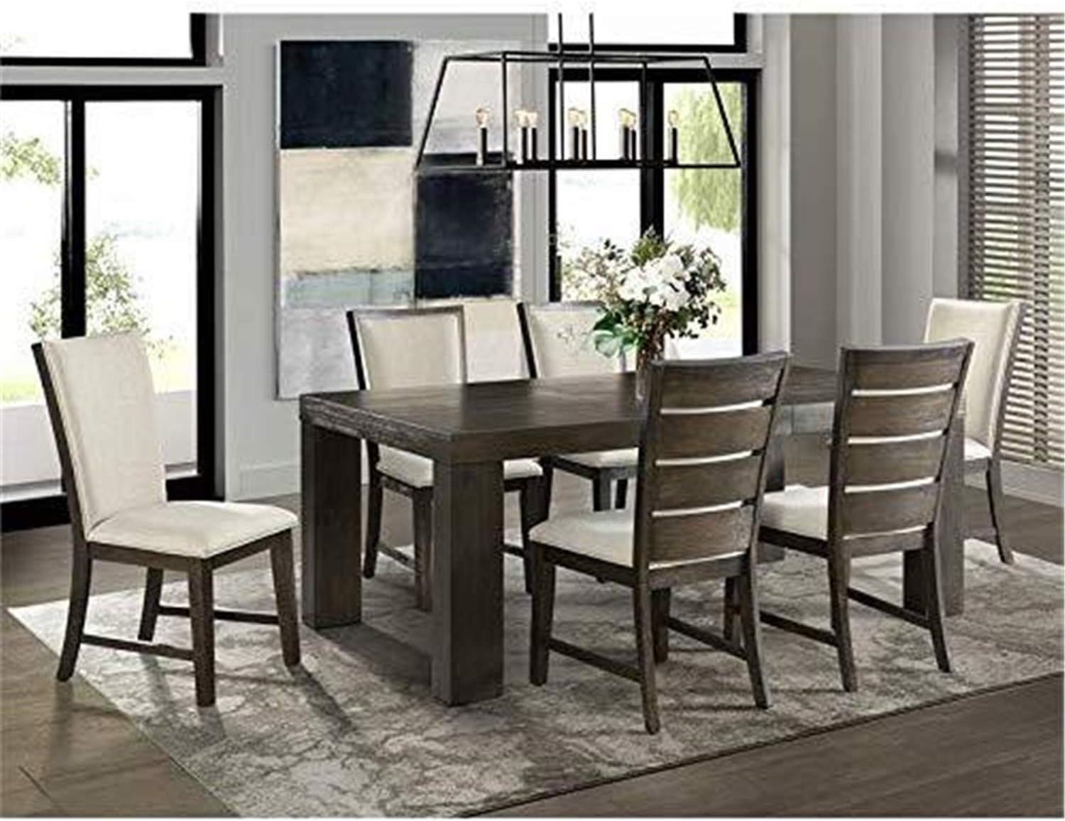 Picket House Furnishings Jasper 7PC Dining SetTable & Six
