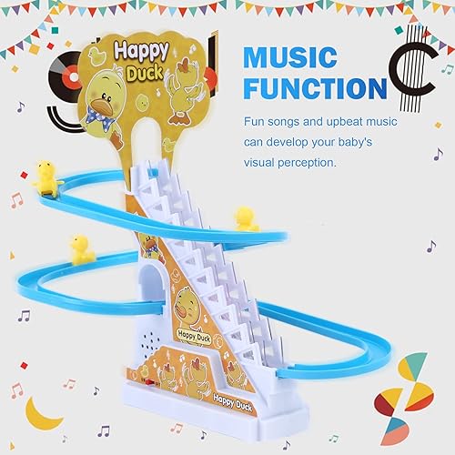 Miniatura 4 de Little Du TRK SLI, juego de juego Du Chasing Re TRK, Du Roller TRK Set th LED LitsMúsicaBotón de encendido y apagado para niños mayores de 3 años