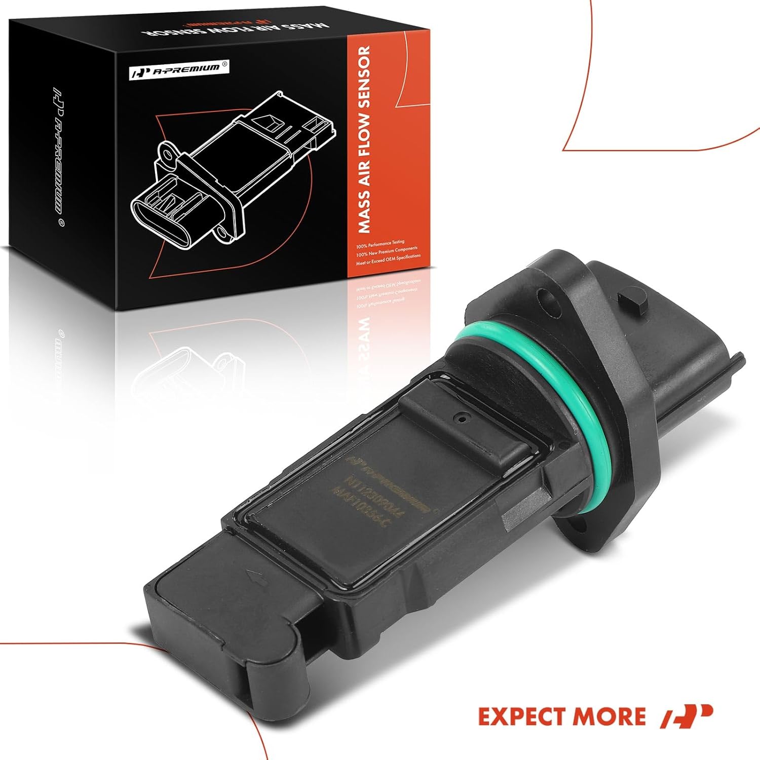 A-Premium Mass Air Flow Sensor Meter Compatible with Volvo XC90 2003-2006, S60 2001-2009, XC70 2003-2007, S80 1999-2006, C70 1999-2004, S70 1999-2000, V70 1999-2007 - 2.3L 2.4L 2.5L 2.9L