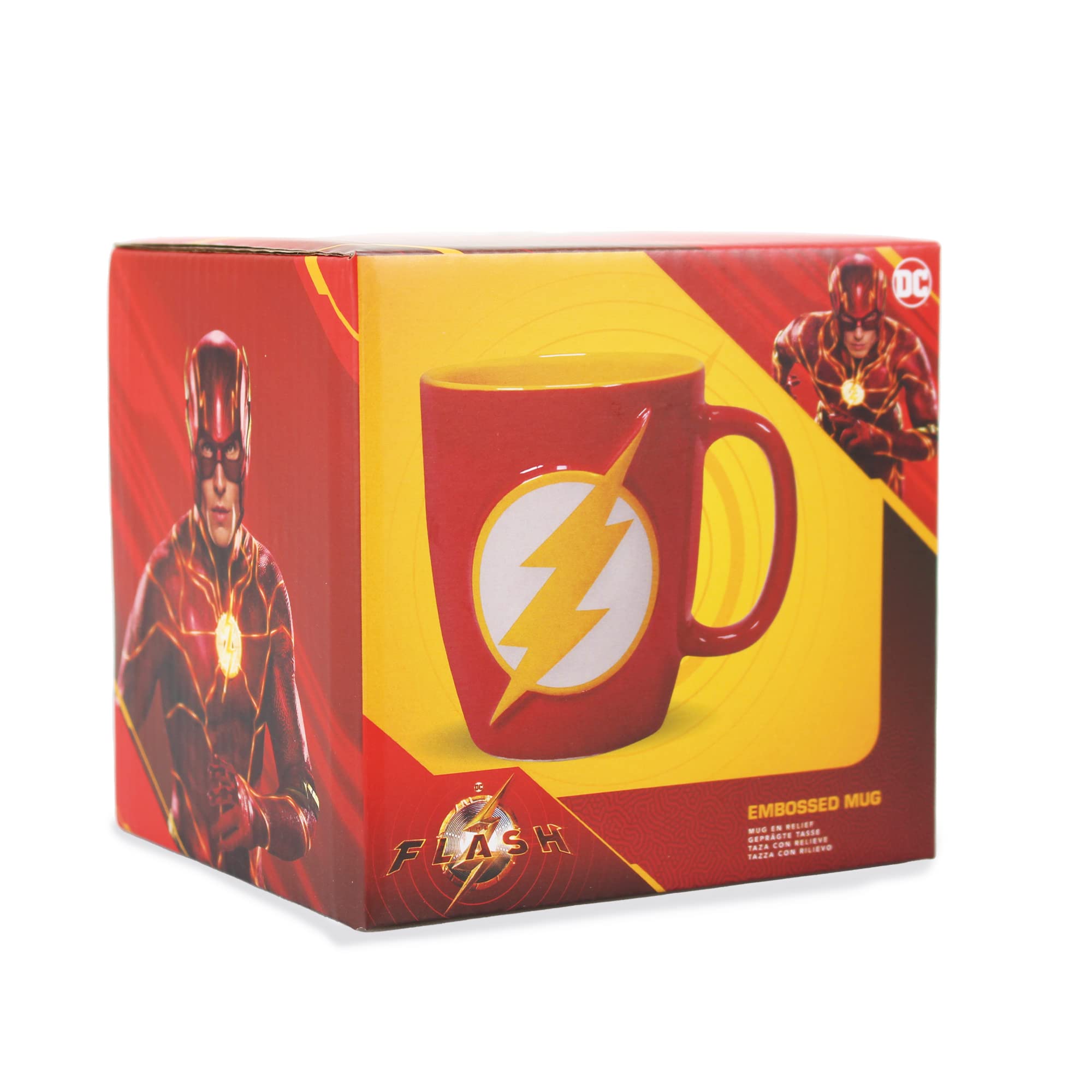 The Flash Red 3D Mug - Dc Comics - Work Mug - Coffee Cup - 350Ml