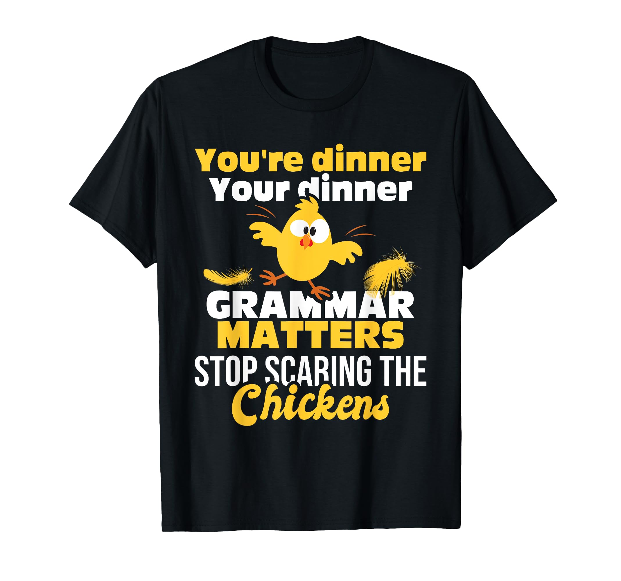 Grammar Matters - Grammar Police English Teacher Grammarian T-Shirt for Men Women Girls Kids