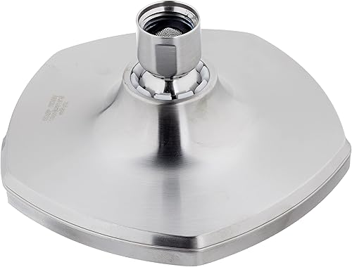 Miniatura 72 de KOHLER 27051-SN - Cabezal de lluvia de una sola función de 8 pulgadas, cabezal de ducha de un solo rociador, cabezal de ducha tipo lluvia, 2.5 GPM