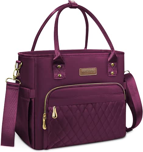 MIYCOO Insulated Lunch Bag Women, Large Tote Lunch Box for