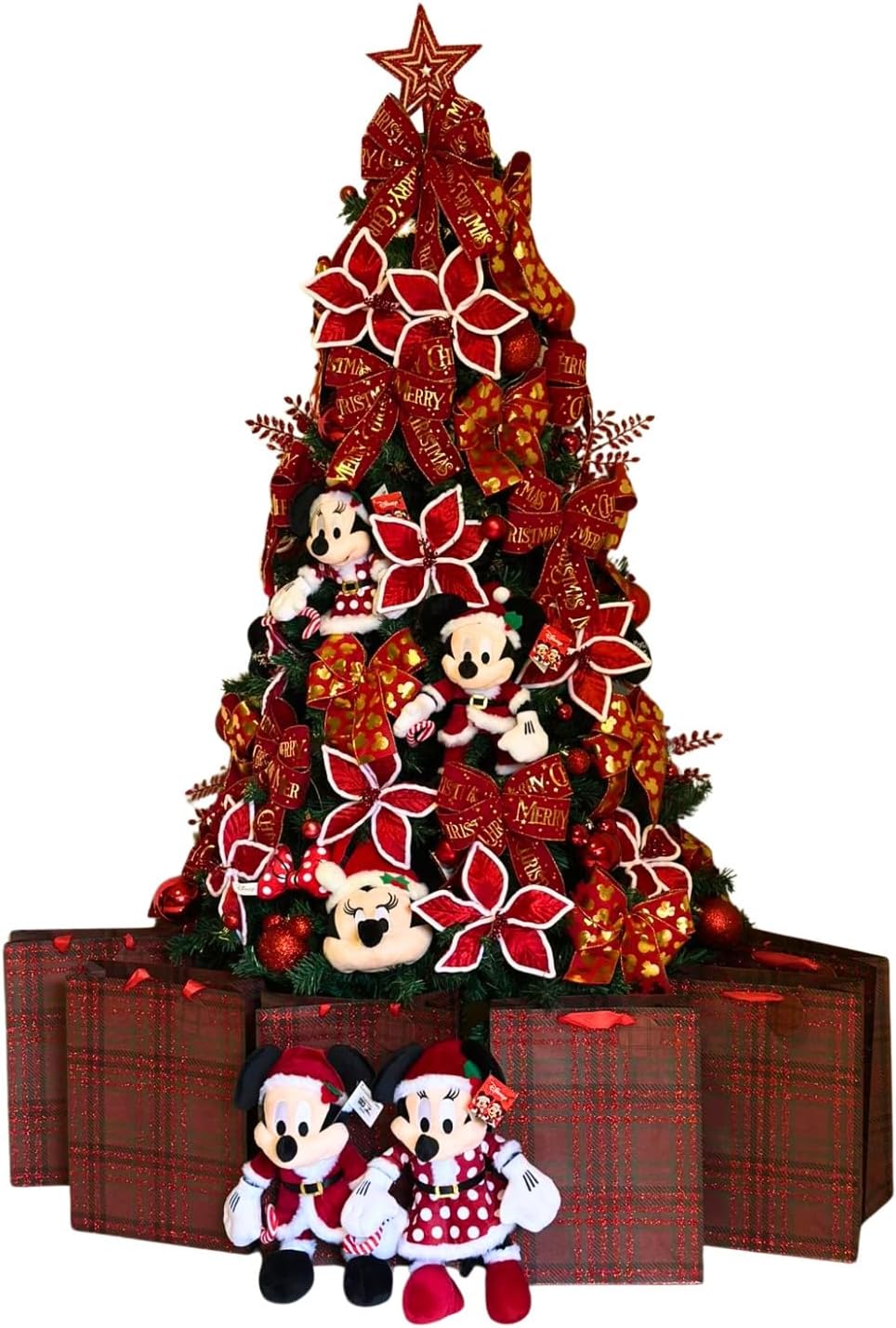 Árvore de Natal Temática Disney Mickey e Minnie – 1,80 m ou 2,10 m ...