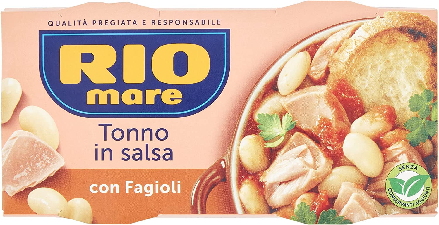 3x Rio Mare Atún y Frijoles 2 x 160g. ¡Listo Para Comer!