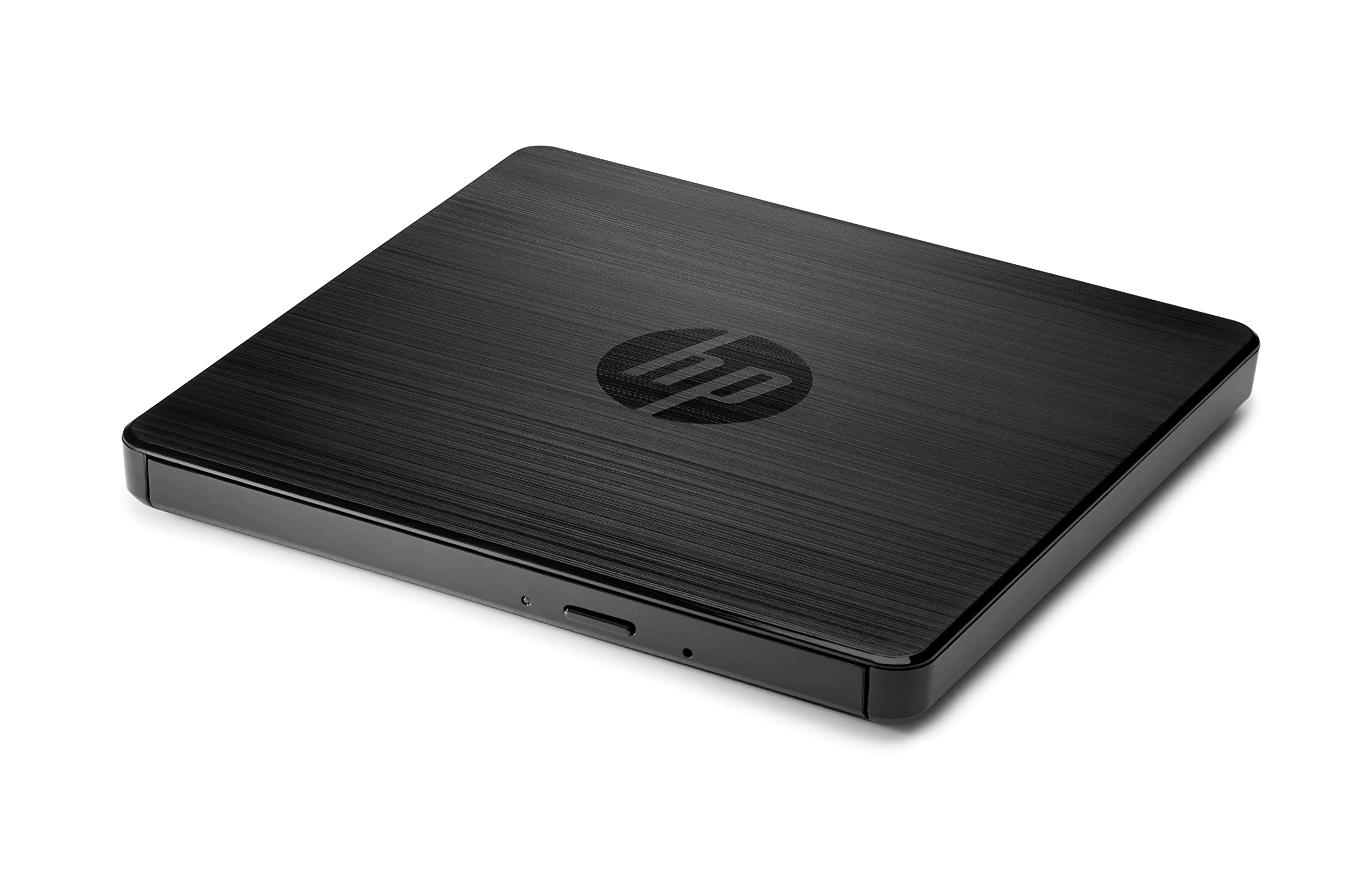 HP Unidad Externa DVDRW USB, Reproductor y Grabador de CD/DVD | Velocidad 24X CD y 8X DVD, Compatible con Windows, Portátil, 144 x 137,5 x 14 mm, 0,2 kg, Negra