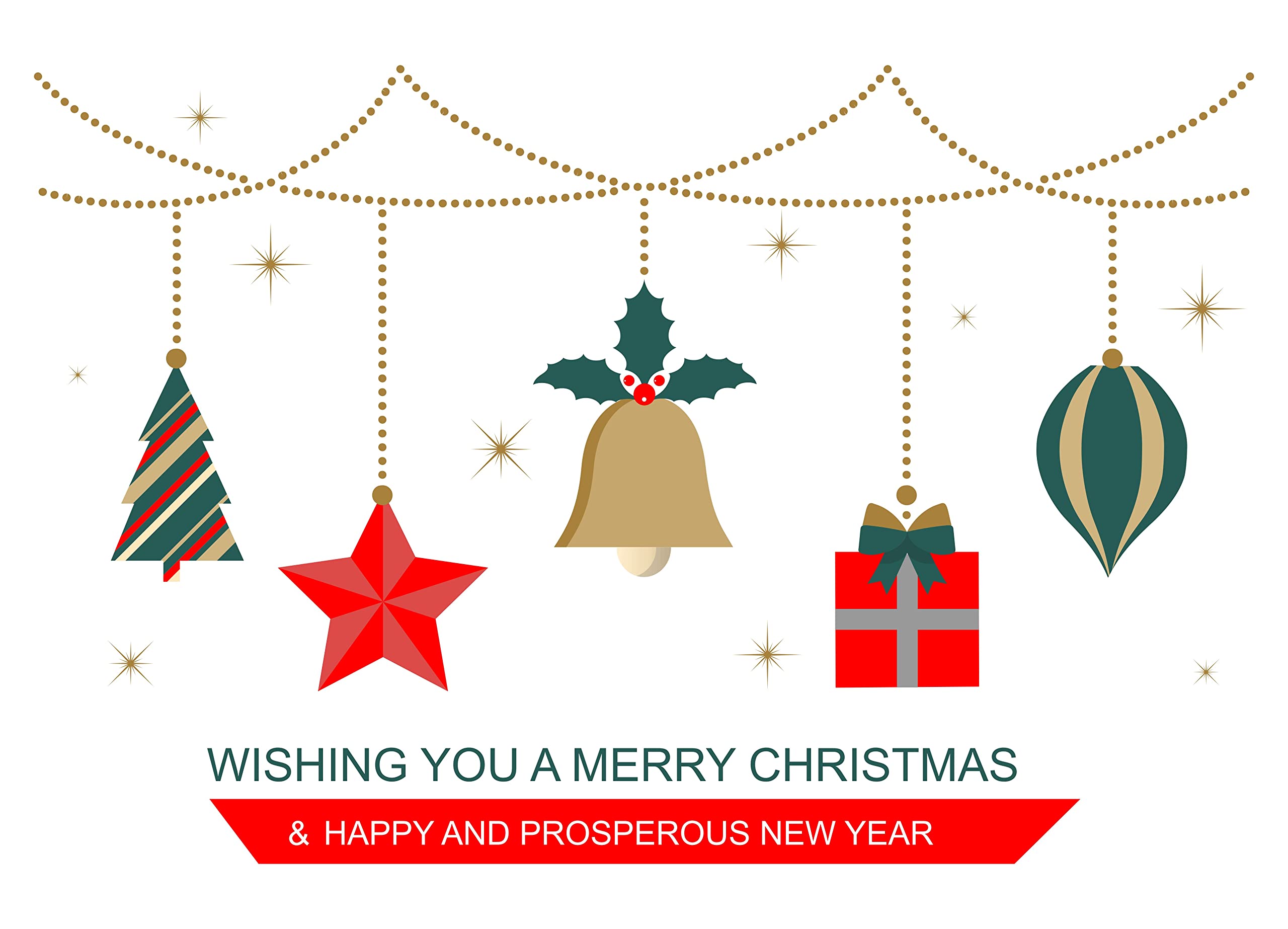 Merry Christmas and Happy New Year Wishes