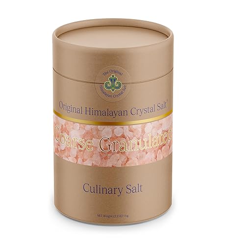 Original Himalayan Crystal Salt - Granulada gruesa - Sal culinaria para una cocina saludable - Sal rica en minerales con gran sabor (1)