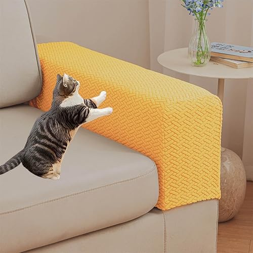 Miniatura 44 de Fundas de cojín de sofá y funda de sofá para sofás seccionales, fundas de sofá reversibles antideslizantes, lavables, a prueba de mascotas, Café