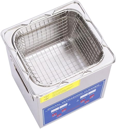 Miniatura 4 de CGOLDENWALL 60 W 1.3L Digital de grado comercial de acero inoxidable calefacción ultrasónico limpiador de gafas joyería limpiador 110 V220 V con