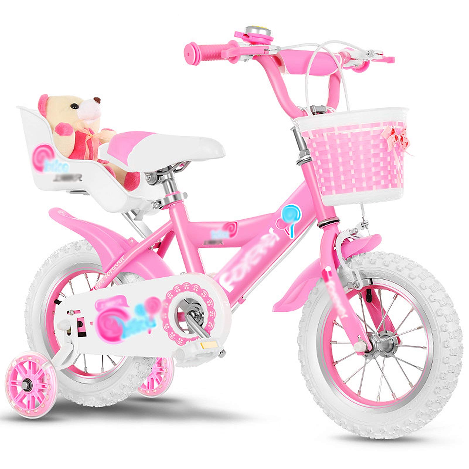Amazon.co.jp: Caixia 自転車スチールピンクシティバイク12,14,16,18