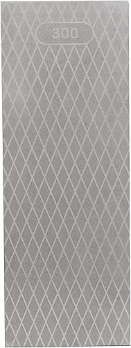 Trend Nuevo kit de piedra de afilar de diamante, piedra de banco de doble cara (grano 3001000) de 8 x 3 pulgadas con bolsa, bloque de limpieza y