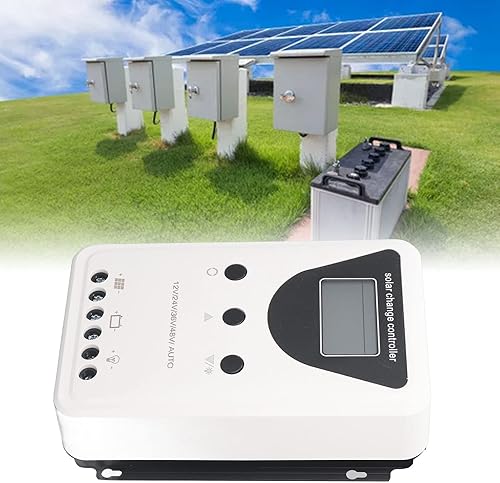 Miniatura 9 de ciciglow Controlador solar MPPT 100A, 12/24/36/48V, pantalla LCD, ciciglow8rd9pntya76291-13, múltiples modos de control de carga