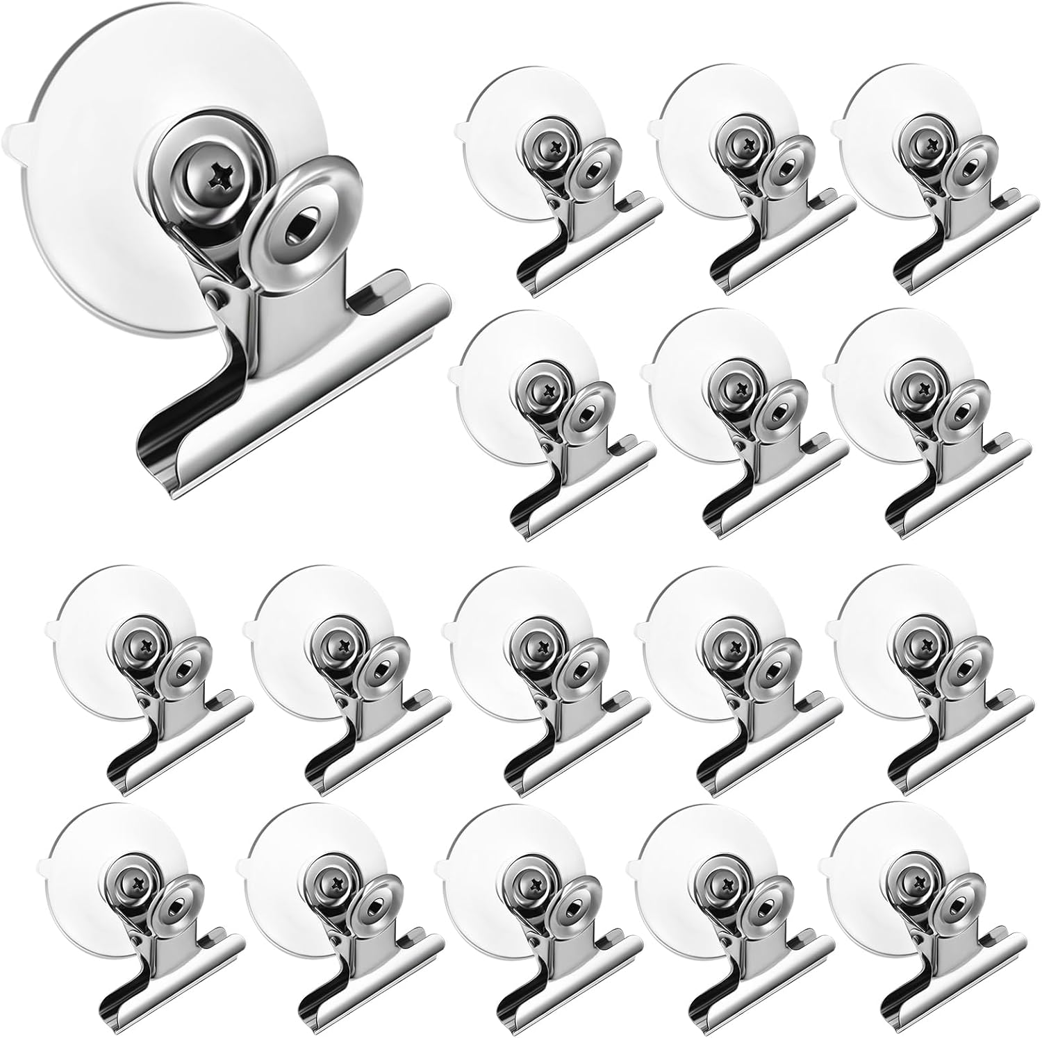 Suction Cup Clip Plastic Round Suction Cup Clamp Holder for Hanging Home Office Accessories (8)