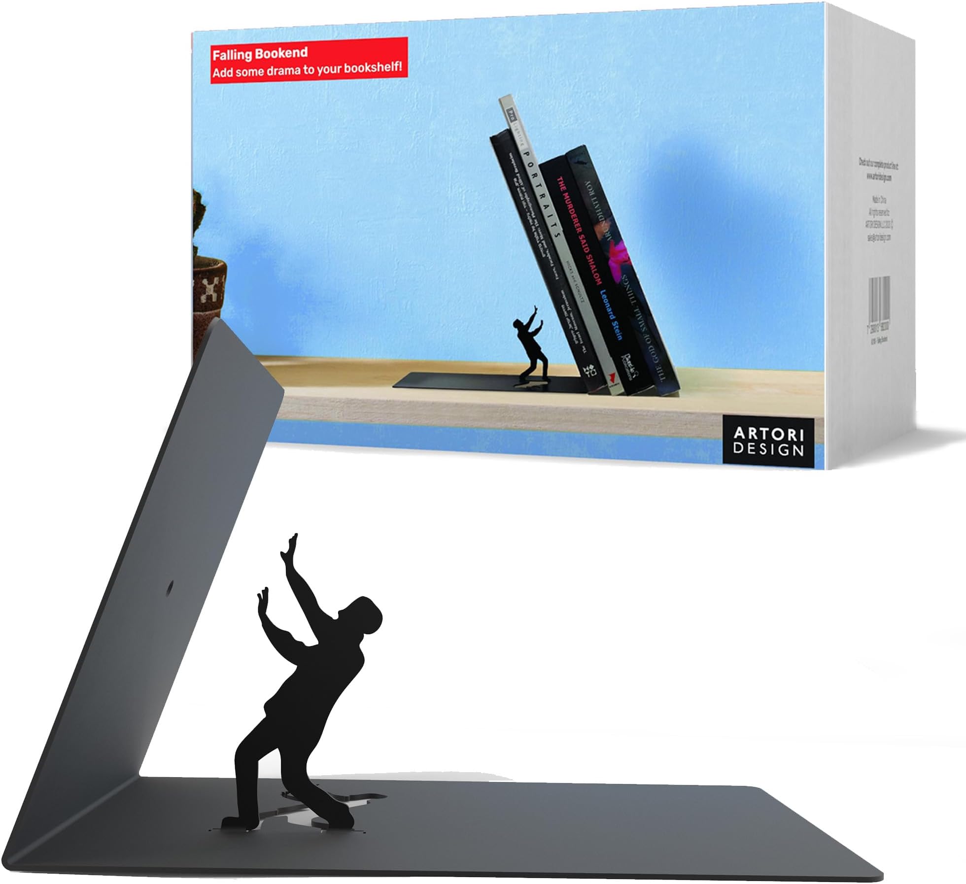 Artori Design Falling Bookend