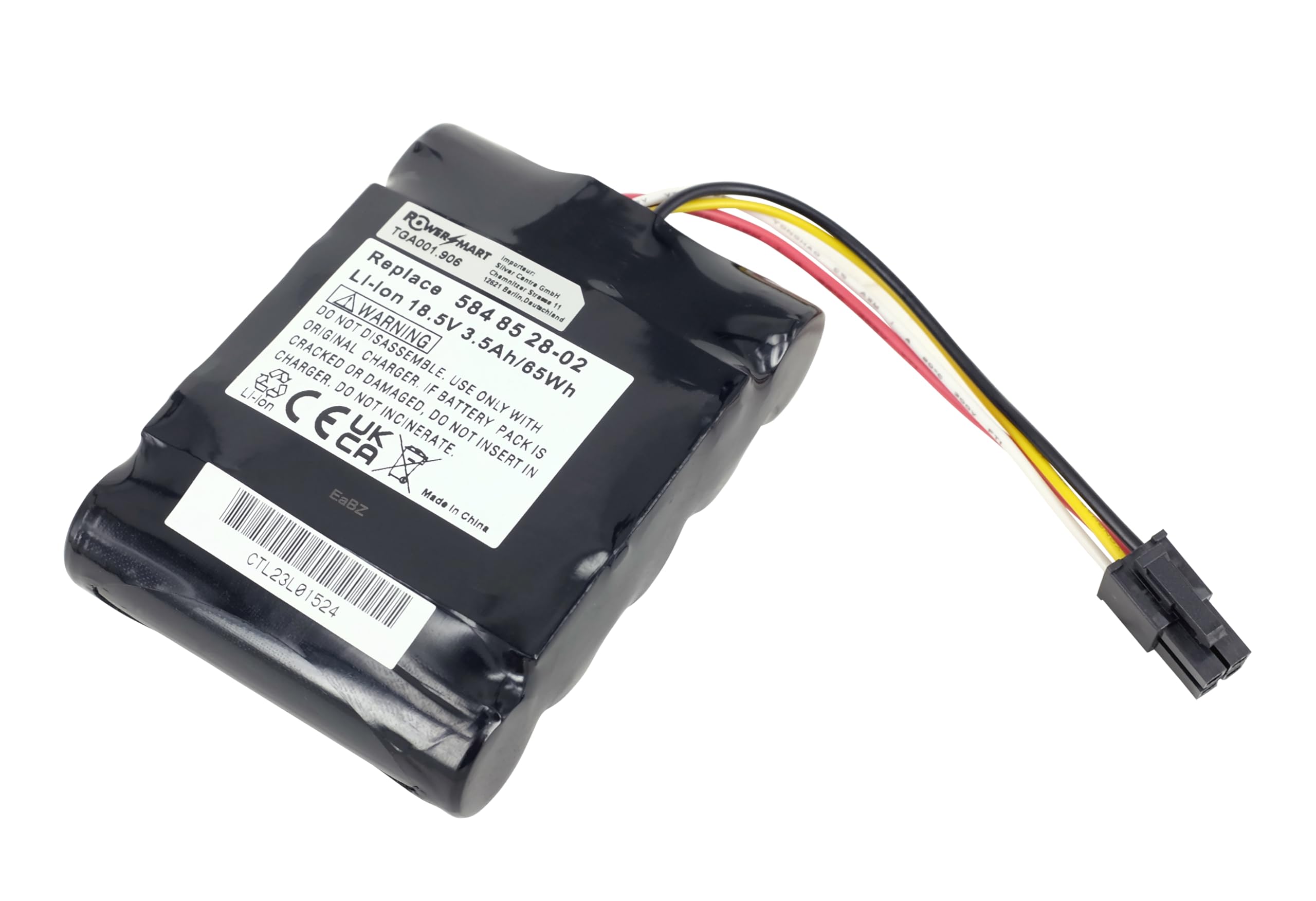 PowerSmart Akku Für Husqvarna Automower AM315x & ähnliche – 18,5V, 3500 MAh, Li-Ion, 584 82 28-01