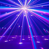 Vista 3 de American DJ adj Starburst Multi Color Shooting Beam Efecto de iluminación+altavoz gratis
