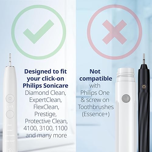 Miniatura 6 de demirdental Cabezales de repuesto para cepillos de dientes, compatibles con cabezales de cepillo de dientes Philips Sonicare, cabezales de cepillo