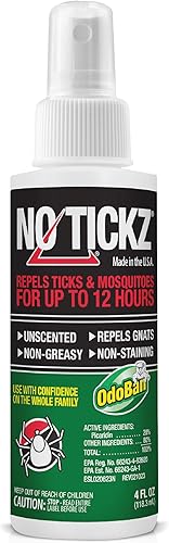 Miniatura 1 de Repelente de garrapatas sin garrapatas, eficaz para garrapatas, mosquitos e insectos que pican, fabricado en los Estados Unidos, botella de spray de