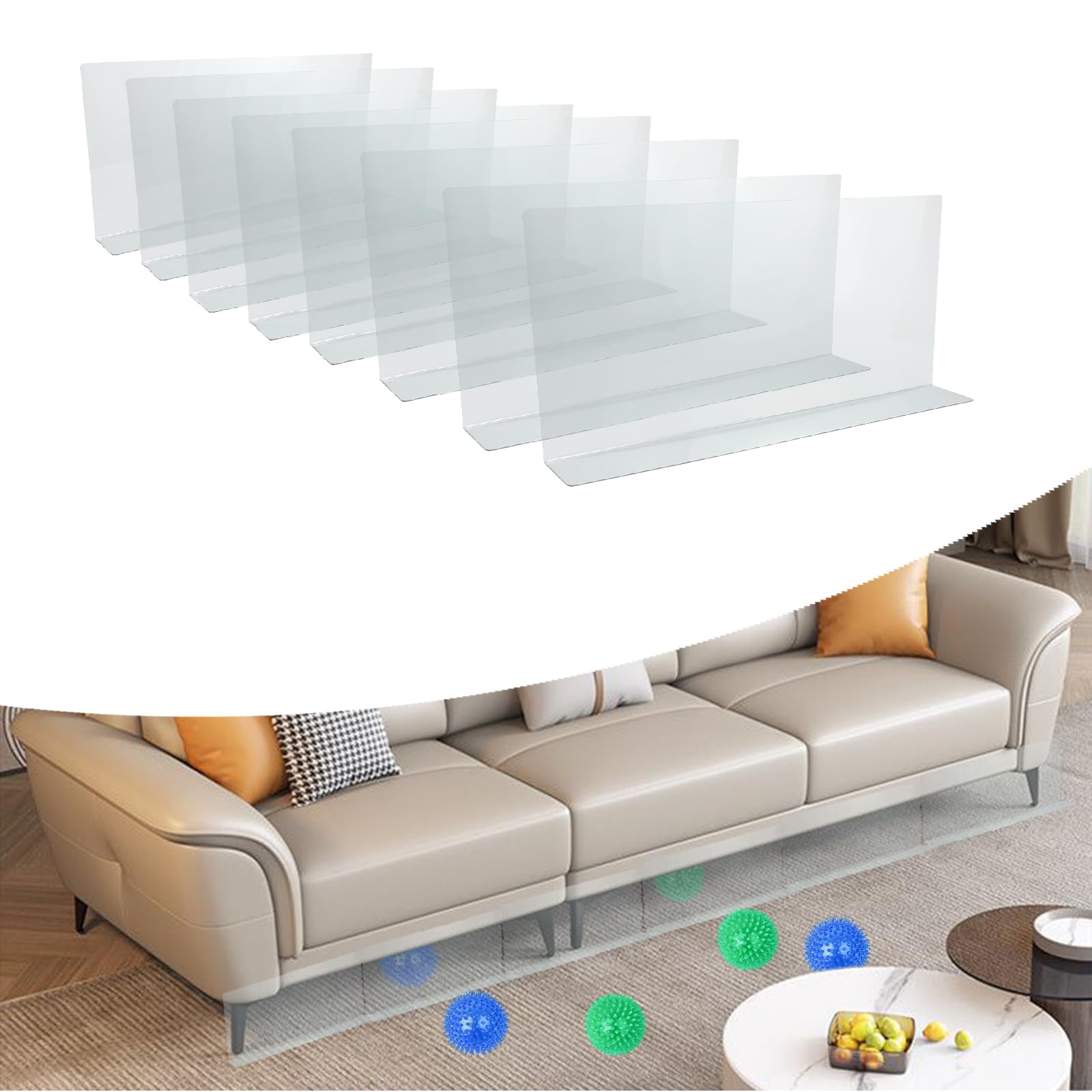 Photo 1 of Rictine Toy Blockers for Furniture (8 Pack)