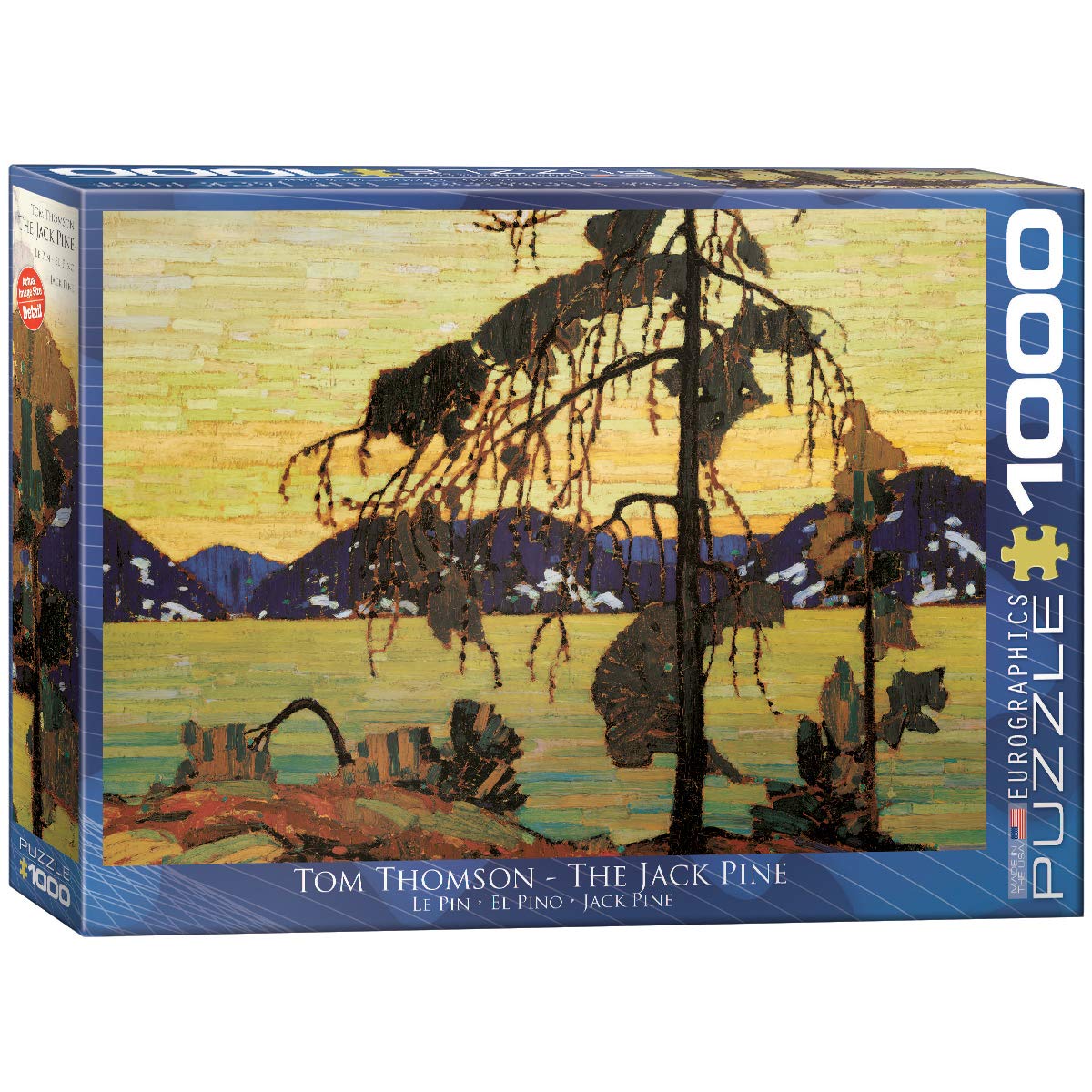 Eurographics 6000-7166 Jack Pine by Tom Thomson 1000-Piece