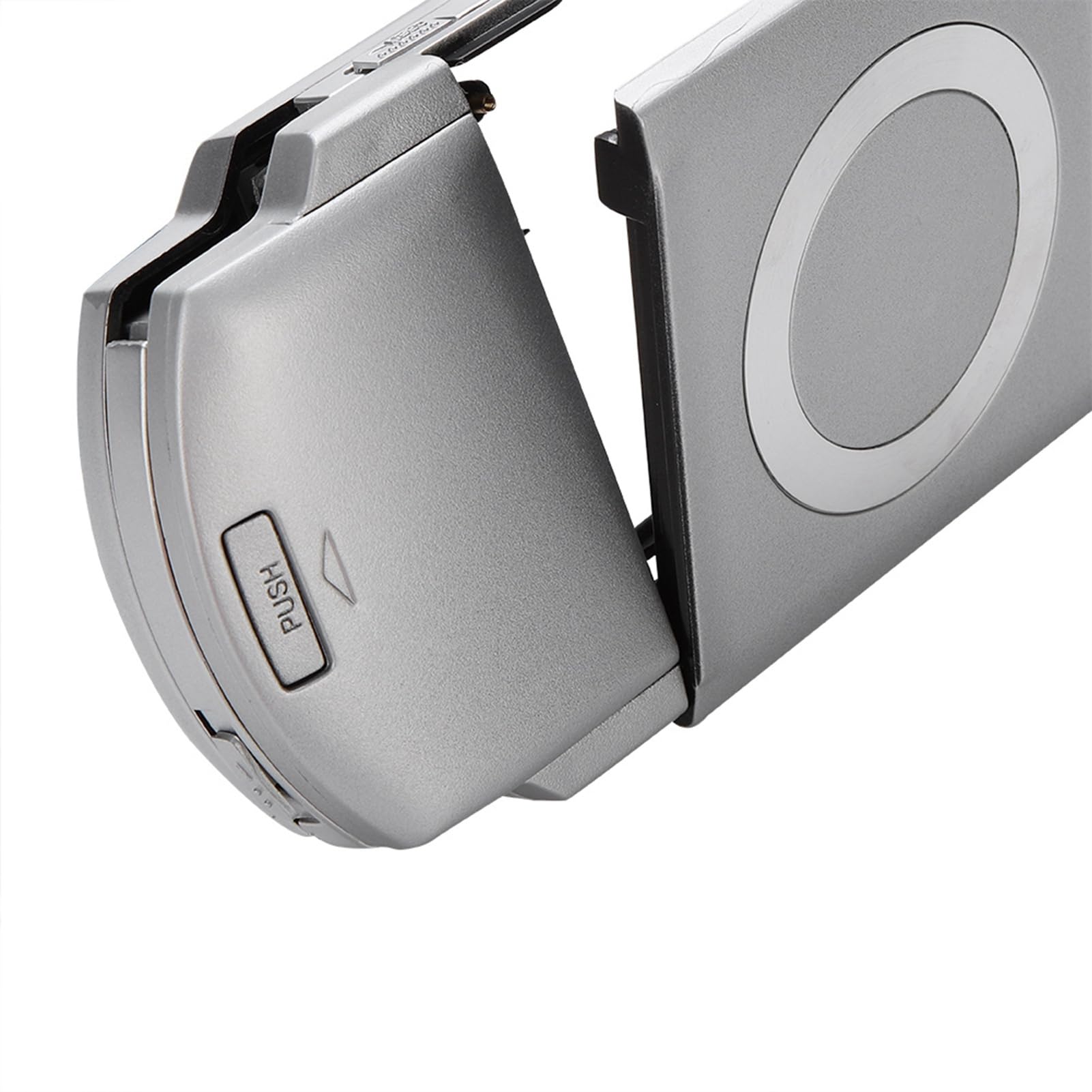 Ricambio Completo Custodia Shell Cover Set di Ricambio per Console di Gioco 1000, Protezione Resistente Coperchio Antiscivolo con Bottoni Kit, Aspetto alla Moda(Argento)