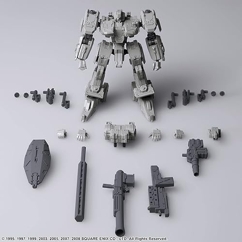 Miniatura 5 de Front Mission Structure Arts Vol. 3 Vyzow Kit de modelo gris claro