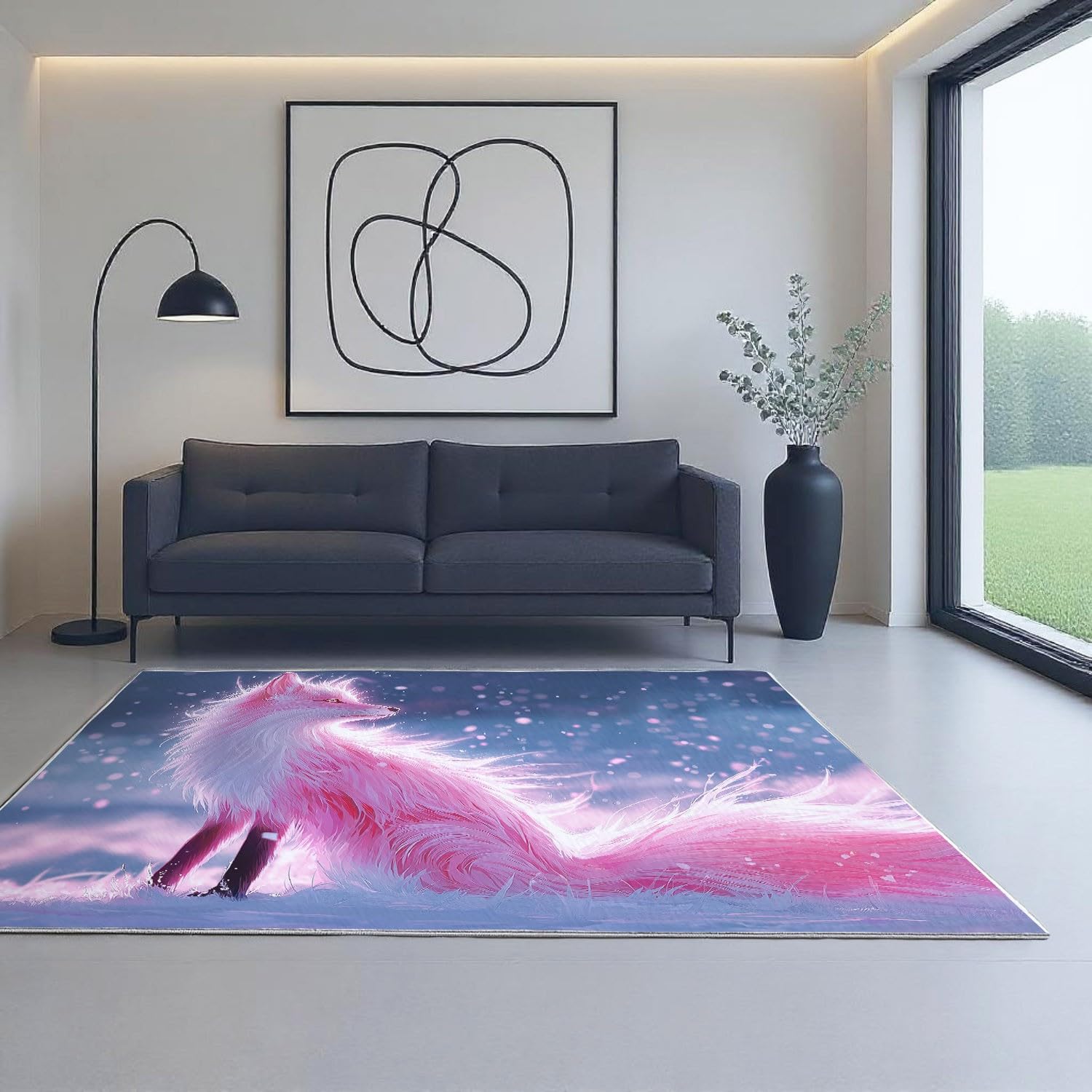 Genérico Dywan Anime Fantasy Żywy Różowy Nasze dywany są dostępne w różnych rozmiarach. 80 x 150 cm, na balkon