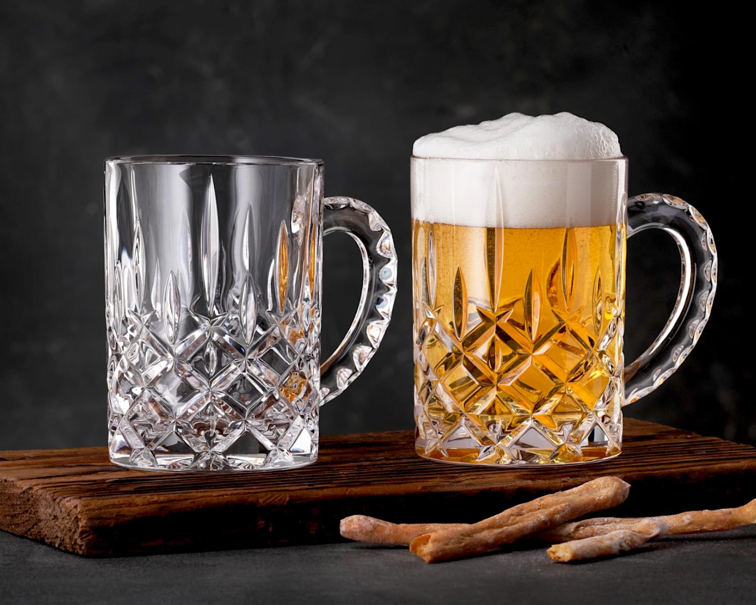 Nachtmann Noblesse 105362 - Juego de 2 jarras de cerveza