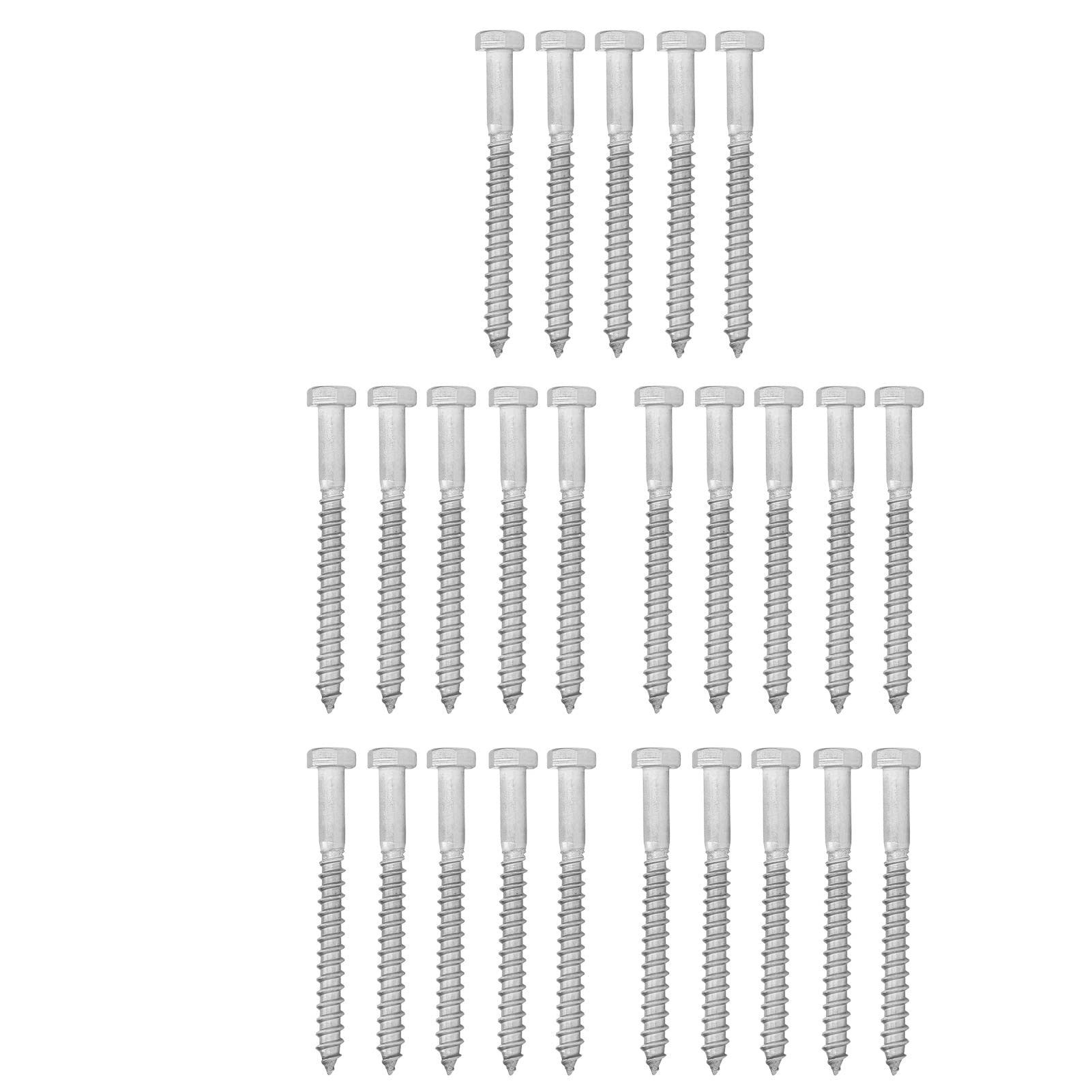 Tornillo Hexagonal De Acero Inoxidable M8 X 20 Mm, Cuerda Corrida