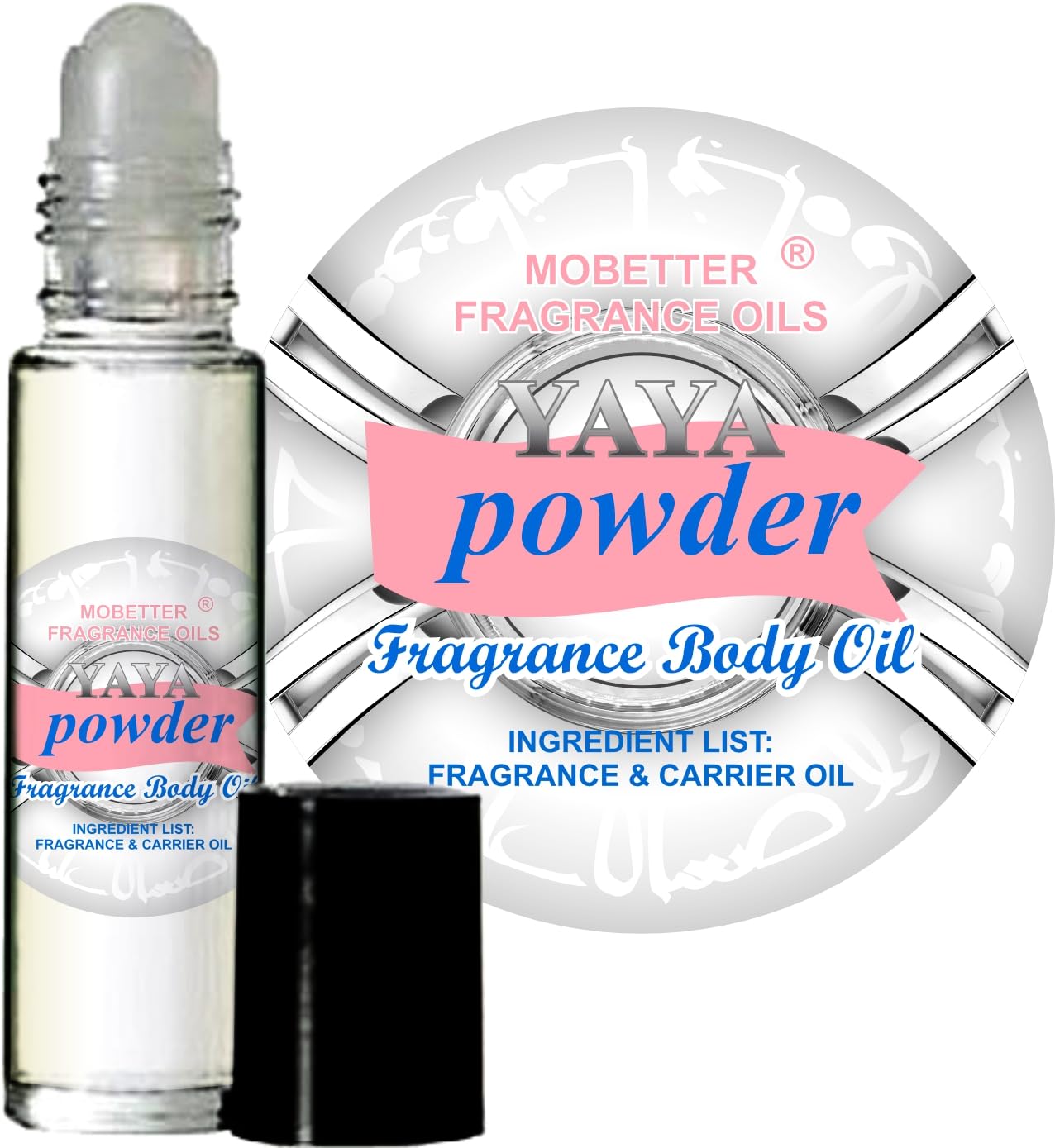 MOBETTER FRAGRANCE OILS YAYA Powder Parfum Fragrance Body Oil for Women