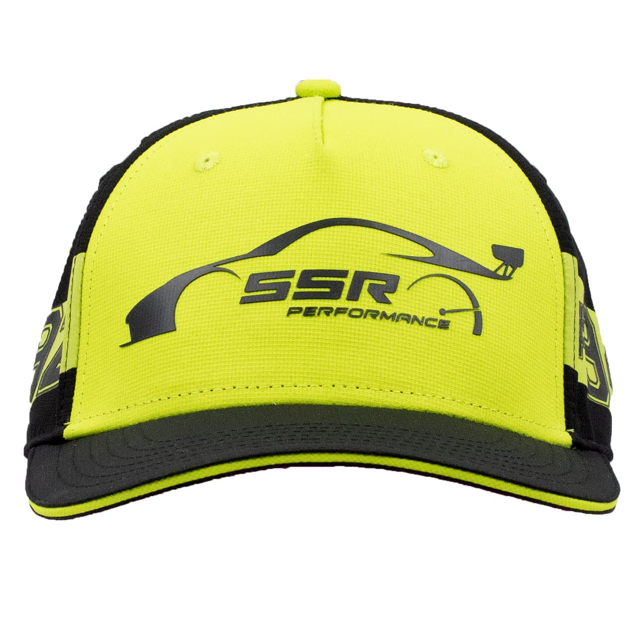 MBA SportSSR Performance Team Cap, Schwarz / Gelb, One Size