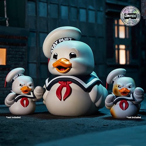 Vista 128 de TUBBZ Primera edición: Ghostbusters - Figura de vinilo de pato de goma para cosplay de Winston Zeddemore