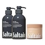Saltair Luxury Skin Care Bundle – Black Tide Body Wash 2-Pack & Santal Bloom Multi-Lipid Body Butter 10oz | Moisturizing Shower Gel & Deep Hydrating Body Cream