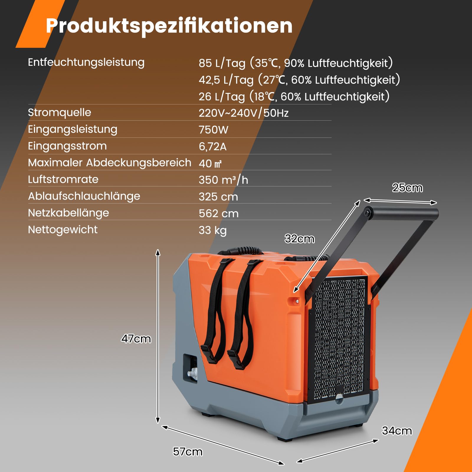 Borg Professionele Bouwdroger 50 liter / per dag - Borg World