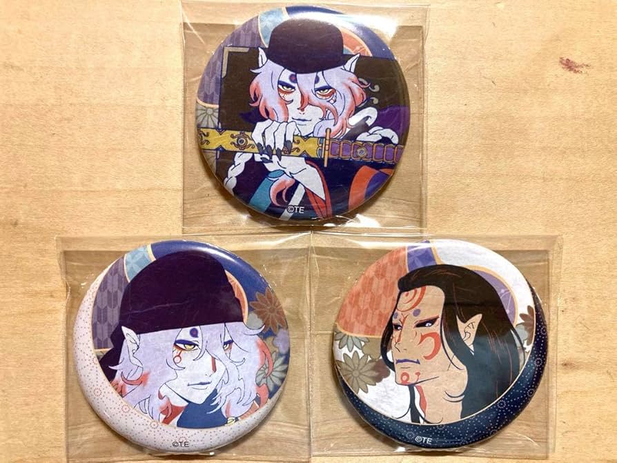 Amazon.co.jp: モノノ怪 缶バッジ 薬売り 神儀 キャラバッジ